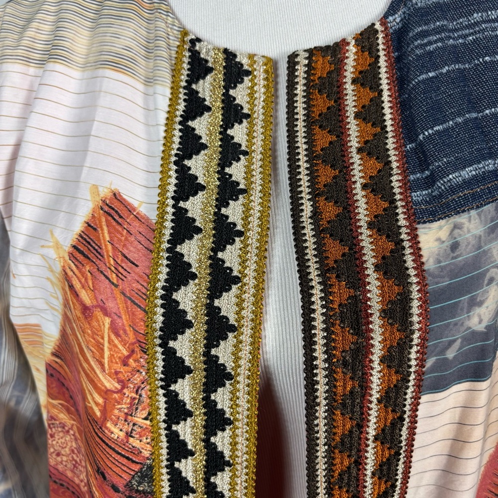 Save The Queen Multicolor Patchwork Jacket Blazer… - image 6